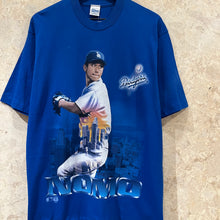 Load image into Gallery viewer, DC 1995 Los Angeles Dodgers Hideo Nomo T Shirt Size L
